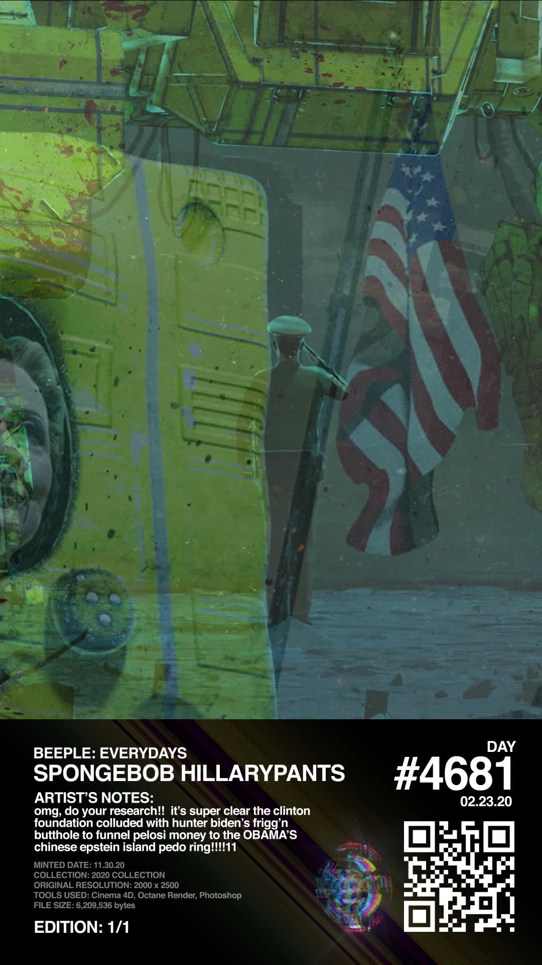 SPONGEBOB HILLARYPANTS #1/1