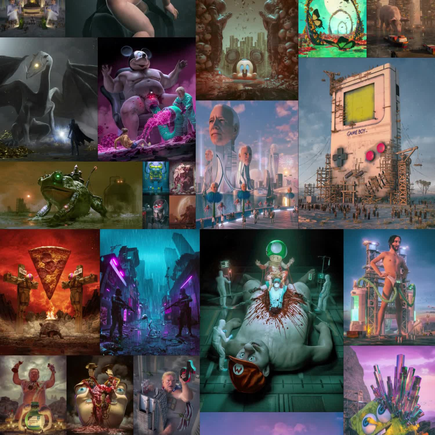 Beeple Everydays - Raw #100/100