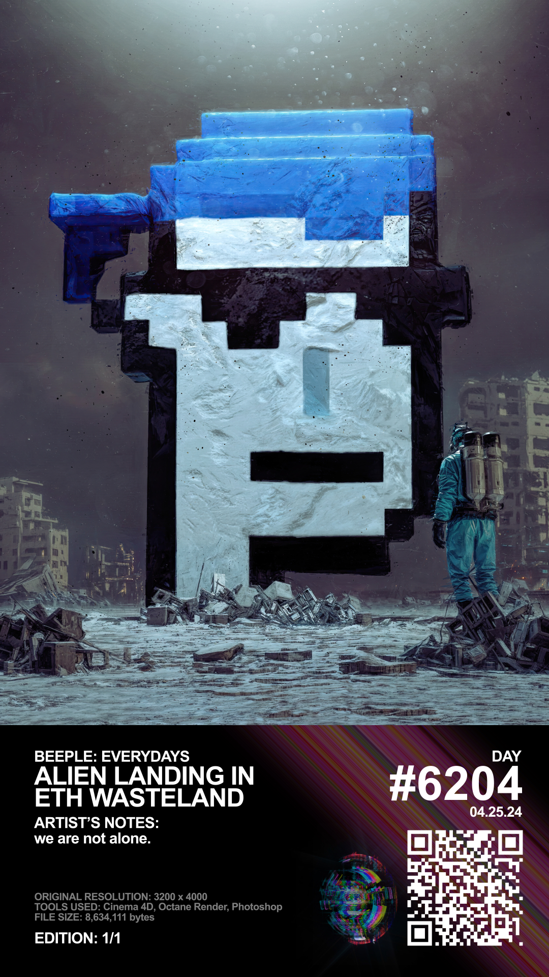 ALIEN LANDING IN ETH WASTELAND