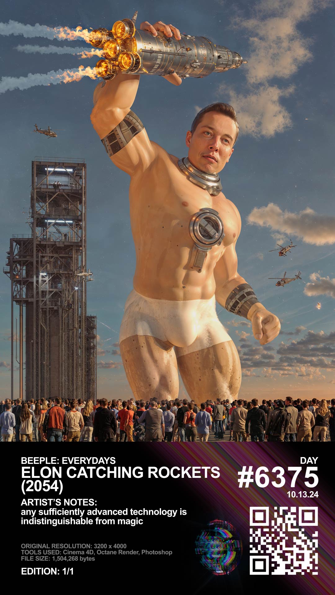 ELON CATCHING ROCKETS (2054)