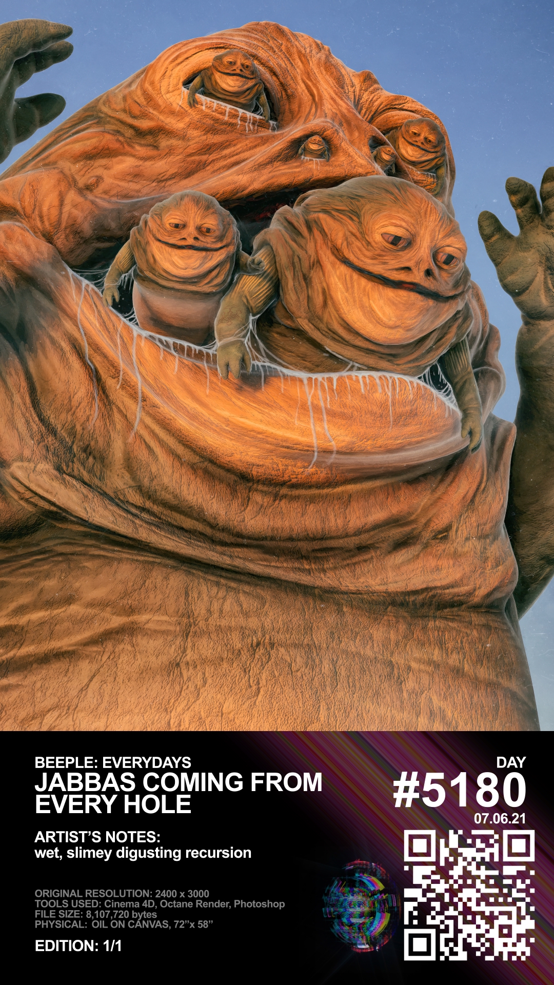 JABBAS COMING FROM EVERY HOLE