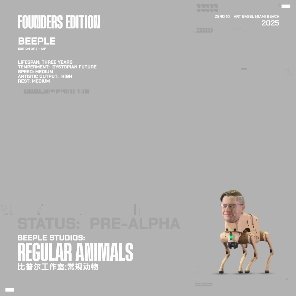 REGULAR ANIMAL _ BEEPLE_AP
